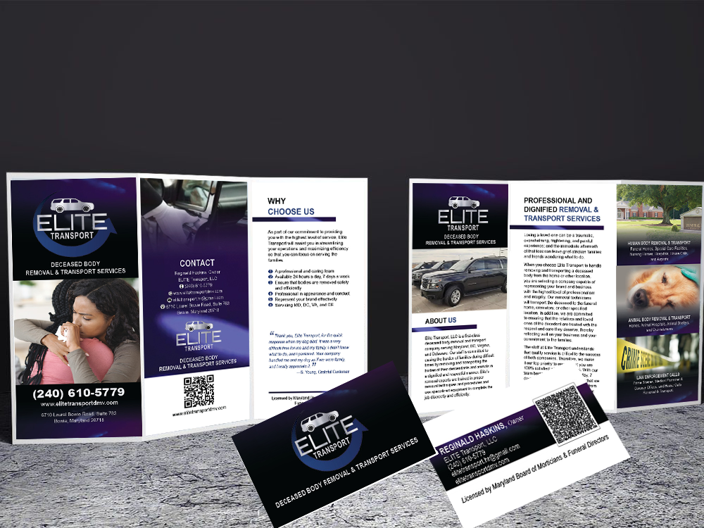 Trifold Brochure & Digital VCard